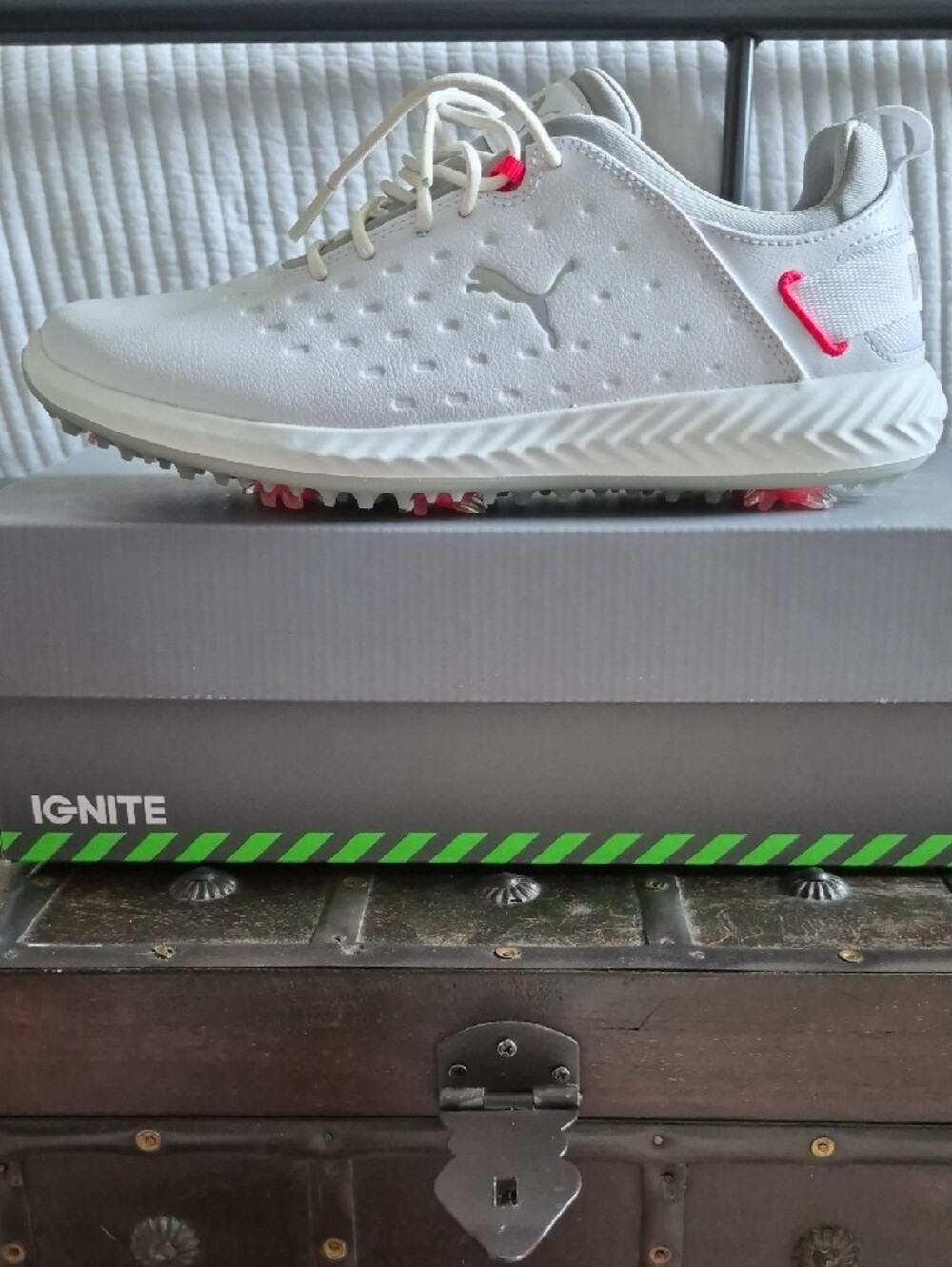 Puma White Women’s Athletic Golf Shoes NEW IN BOX